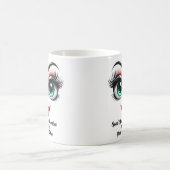 Mug Nom Motivation Jasmine, Yeux Fabuleux Visage Drôle (Centre)