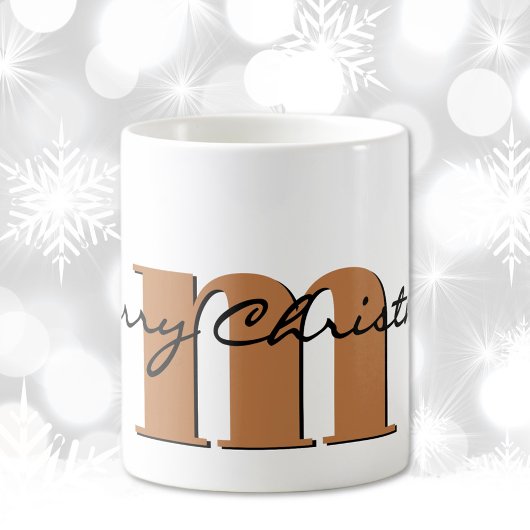 Mug Nom, Novembre Gold Topaz | Joyeux Noël