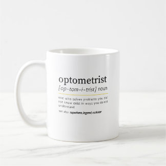 Mug nom optométriste.