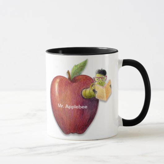 Mug Nom ou message personnalisable de rat de (Droite)