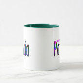 Mug Nom "Patricia" Abstrait riche customisé (Centre)