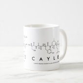 Mug nom peptide Caylee (Devant droit)