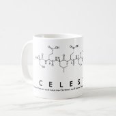 Mug nom peptide Célestine (Devant gauche)
