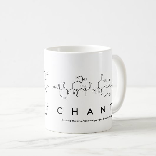 Mug nom peptide Chante (Devant droit)
