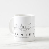 Mug nom peptide Chante (Devant gauche)