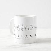 Mug nom peptide Dallas (Devant gauche)