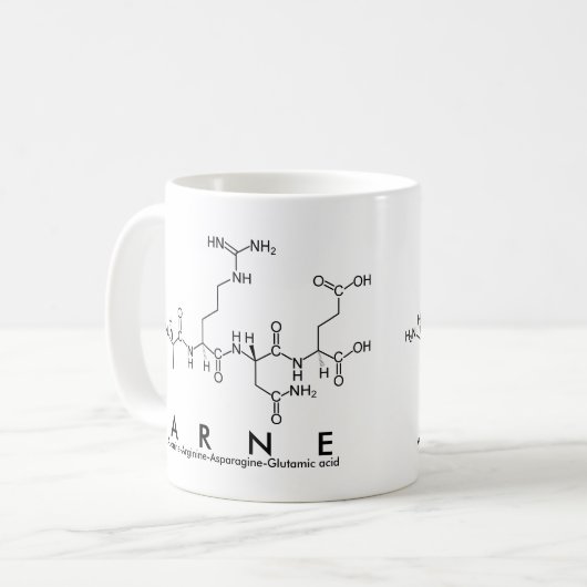 Mug nom peptide d'arne (Devant gauche)