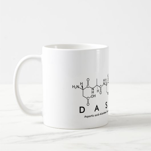 Mug nom peptide Dashawn (Gauche)