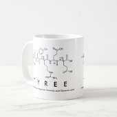 Mug nom peptide de Tyree (Devant gauche)
