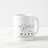 Mug nom peptide Dieke (Devant droit)