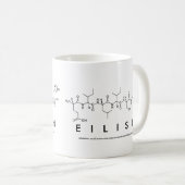 Mug nom peptide Eilish (Devant droit)