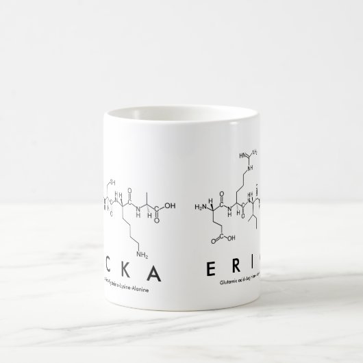 Mug nom peptide Ericka (Centre)