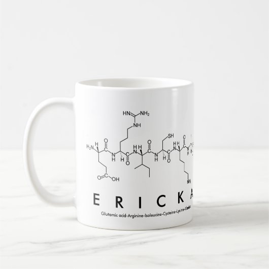Mug nom peptide Ericka (Gauche)