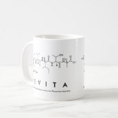 Mug nom peptide Evita (Devant gauche)