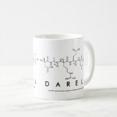 Mug nom peptide foncé (Devant droit)