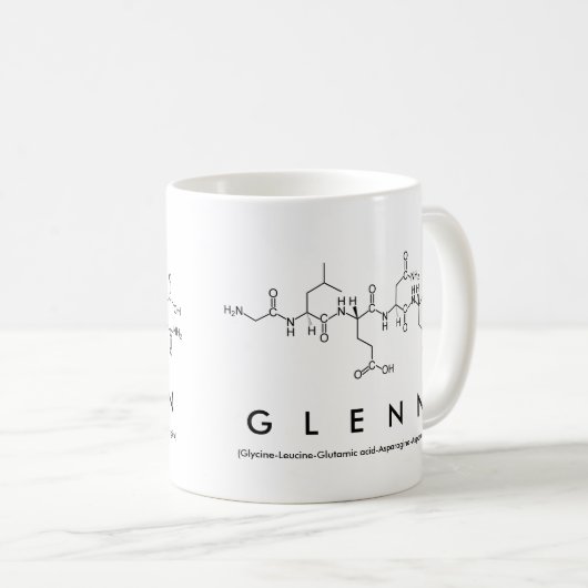 Mug nom peptide Glenn (Devant droit)