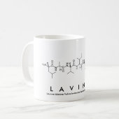 Mug nom peptide Lavinia (Devant gauche)
