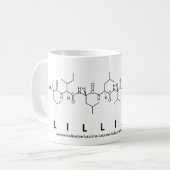 Mug nom peptide Lilliana (Devant gauche)