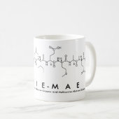 Mug nom peptide Lillie-Mae (Devant droit)