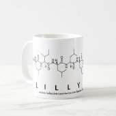Mug nom peptide Lillyana (Devant gauche)