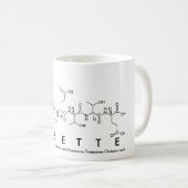 Mug nom peptide Lisette (Devant droit)