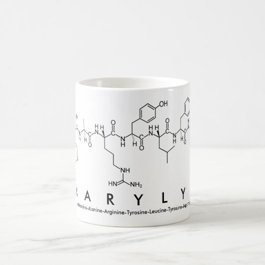 Mug nom peptide Marylyn (Centre)