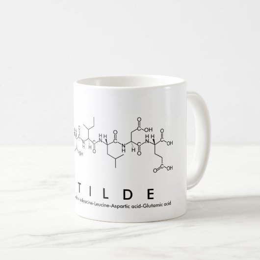 Mug nom peptide Matilde (Devant droit)