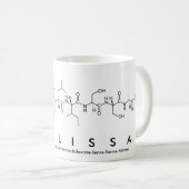 Mug nom peptide Mellissa (Devant droit)