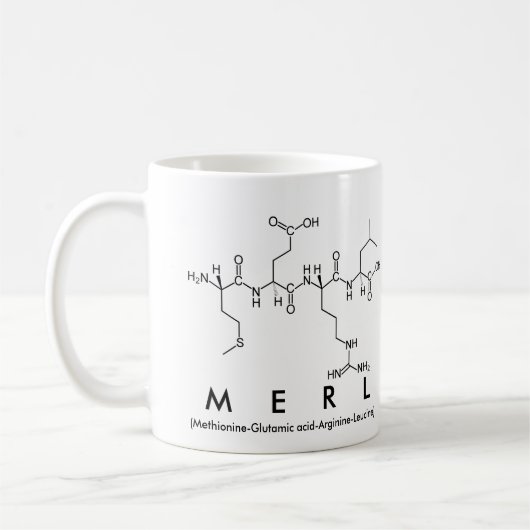 Mug nom peptide merl (Gauche)