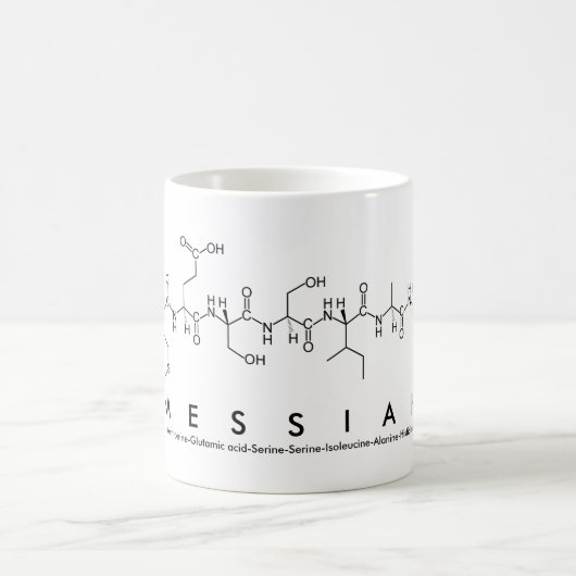 Mug nom peptide Messiah (Centre)