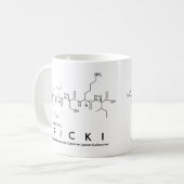 Mug nom peptide Ricki (Devant gauche)