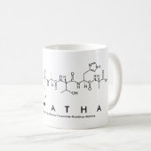 Mug nom peptide Samatha (Devant droit)