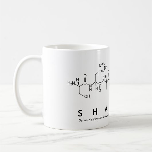 Mug nom peptide Shannen (Gauche)