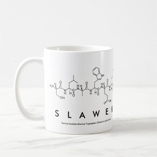Mug nom peptide Slawek (Gauche)