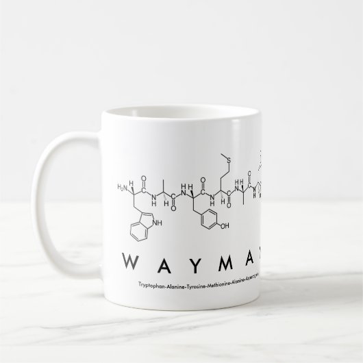 Mug nom peptide Wayman (Gauche)