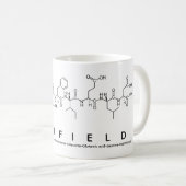 Mug nom peptide Winfield (Devant droit)