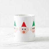 Mug Nom Père Noël Elfes Elfes Chefs elfes face Noël (Centre)