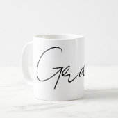 Mug Nom personnalisable (Devant gauche)