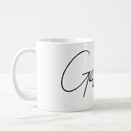 Mug Nom personnalisable (Gauche)