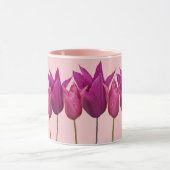 Mug Nom personnalisable Jennifer jolie tulip rose fun (Centre)