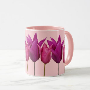 Mug Nom personnalisable Jennifer jolie tulip rose fun