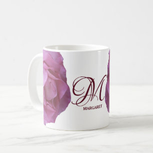 Mug Nom personnalisable Margaret jolie roses roses ros