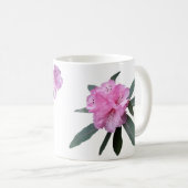 Mug Nom personnalisable Pauline fleurs roses girly boh (Devant droit)