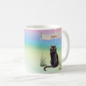 Mug Nom personnalisé Animal de chat Bombay (Devant droit)
