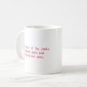 Mug Nom personnalisé Année du serpent (Devant gauche)