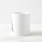Mug Nom personnalisé 'B' Boue Splatter Monstrous Truc (Centre)