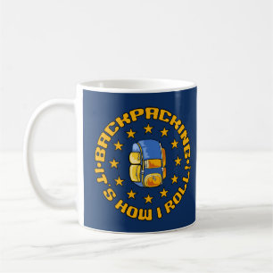 Mug Nom personnalisé BACKPACKING