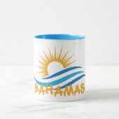 Mug Nom personnalisé Bahamas (Centre)