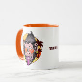 Mug Nom personnalisé Beach Monkey (Devant gauche)