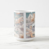 Mug Nom personnalisé belle licorne (Centre)